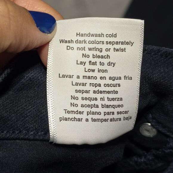 Judy Blue Tummy Control JB88791 C Skinny Jeans Navy Blue Stretch, Sz 0/24 - Picture 6 of 8